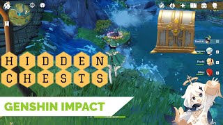 Liyue Hidden Treasures  Platform Puzzles  Genshin Impact [upl. by Wira]