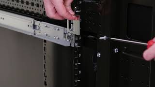 DellEMC PowerEdge R740XD2 Install into Data Center Rack [upl. by Minni447]