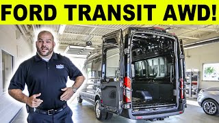 Ford Transit  2020 Ford Transit AWD 350 Dually  FIRST LOOK Review [upl. by Coshow]