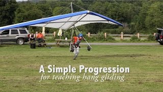 Simple Progression for Teaching Hang Gliding [upl. by Naynek]