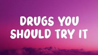 Travis Scott  Drugs You Should Try It Lyrics [upl. by Aleedis]