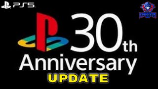 PS5 30th Anniversary System Feature Update Themes [upl. by Aonian]