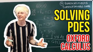 Oxford Calculus Solving Simple PDEs [upl. by Casie]