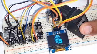 IoT Based Biometric Fingerprint Attendance System with NodeMCU ESP8266 [upl. by Nyleak]