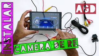 Como instalar CAMERA DE RÉ MULTIMIDIA ANDROID CHINESA [upl. by Nawyt579]