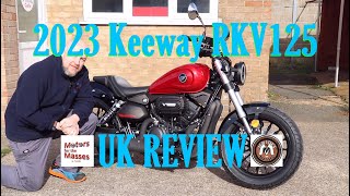 2023 Keeway RKV125 UK Review [upl. by Eanal]