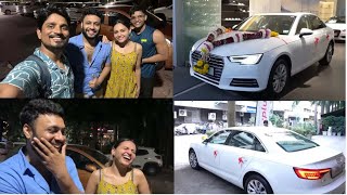 प्रसिकाच्या New AUDI Car ची माझी पहिली RIDE😍 Ft Prasika JKV Lifestyle  Marathi Vlogs [upl. by Abih68]