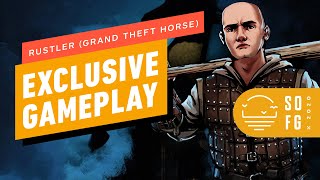 Rustler Grand Theft Horse  8 Minutes of Gameplay  Summer of Gaming [upl. by Yednil55]