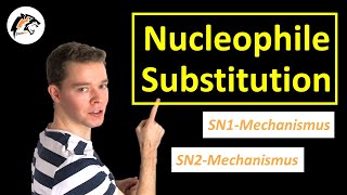 Nucleophile Substitution SN1 amp SN2 Mechanismus  Chemie Tutorial [upl. by Guthry]