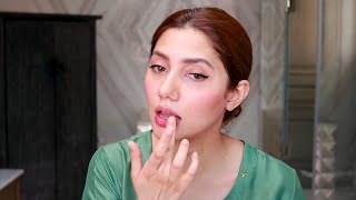 Mahira Khans Guide To Fresh Skin and An Easy Eid Glam Look  Mashion [upl. by Dihaz301]