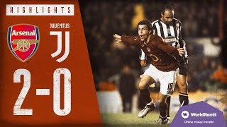 Fabregas amp Henry fire us to victory  Arsenal 20 Juventus  Highlights  March 28 2006 [upl. by Sudnac]