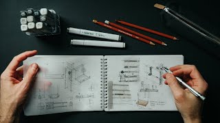 How I Sketch  Design Architectural Details [upl. by Eutnoj]