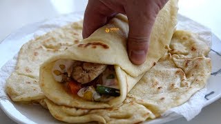 Tortilje recept Tortillas recipe  Sašina kuhinja [upl. by Juieta]