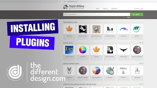 How to Install Plugins  Grasshopper Tutorial [upl. by Reyem162]