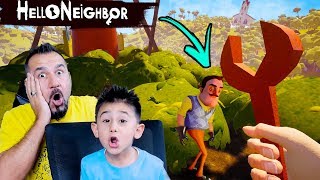 ÇATIDA GİZEMLİ ORMAN VE SİHİRLİ ŞEMSİYE  HELLO NEIGHBOR 10 [upl. by Lorolla861]