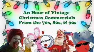 Volume 1 An Hour of Vintage Christmas Commercials from the 70s 80s and 90s [upl. by Dlarej575]