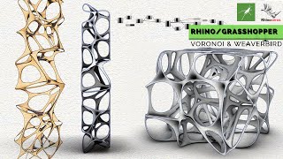 Grasshopper Tutorial Voronoi amp Weaverbird [upl. by Rakia]