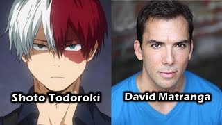 Characters and Voice Actors  My Hero Academia Season 2 English Dub [upl. by Pauletta821]