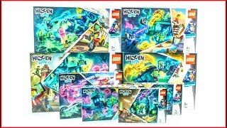 LEGO HIDDEN SIDE Compilation 2019 UNBOXING for Collectors [upl. by Malley]