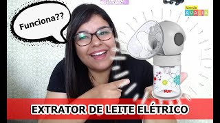 Teste  Extrator de leite materno elétrico  bombinha de tirar leite [upl. by Htims]