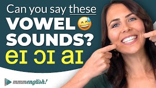 Pronunciation Practice 👄 Difficult Vowel Sounds DIPHTHONGS [upl. by Alaric66]