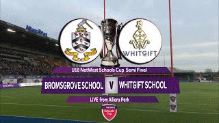 NatWest Schools Cup U18 Cup Highlights Bromsgrove v Whitgift [upl. by Tama]