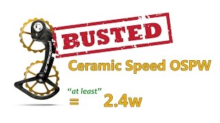 CeramicSpeed OSPW Busted the truth about watts gained [upl. by Phelgon782]