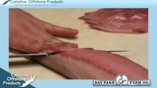 How to make hamachi yellowtail sushi [upl. by Etan413]