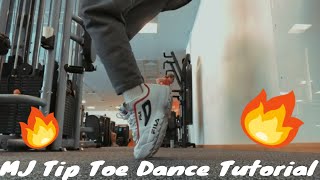 How To Stand on Your Tip Toe Like MJ Tutorial  Basic Footwork Dance Move You Must Learn [upl. by Neellok]