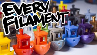 I Tested Almost EVERY FILAMENT on Amazon Every Single Filament Part I [upl. by Novonod]