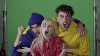 Paramore  Hard Times Green Screen Outtakes [upl. by Etselec]