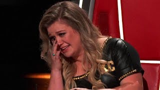 Top 10 performance That made coaches Cry in The voice Audition 2018 [upl. by Kcirdorb]