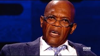 SAMUEL L JACKSON Does Pulp Fiction Ezekiel 2517 Speech  The Graham Norton Show on BBC AMERICA [upl. by Guyon]