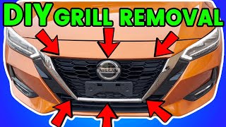 DIY 2020  2021  2022  2023 Nissan Sentra Grill Removal  Takeout [upl. by Nylesoy]