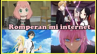 ESTRENOS ANIME QUE ROMPERAN EL INTERNET [upl. by Lyrac522]