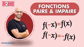 Fonction paire  impaire [upl. by Roxy]