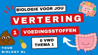 6 vwo  Vertering  1  Voedingsstoffen [upl. by Libby]