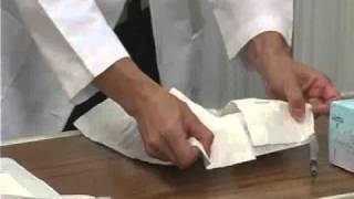 Sterile Dressing Skills Demonstration [upl. by Arah]