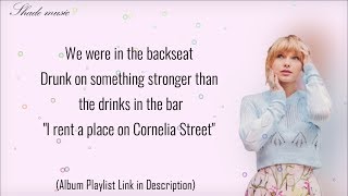 Taylor Swift  Cornelia Street Lyrics [upl. by Letitia171]