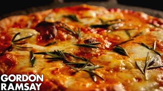 How to Make Margherita Pizza at Home  Gordon Ramsay [upl. by Itsirk]