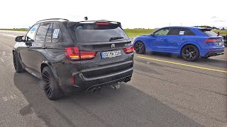 Hamann Motorsport BMW X5M vs Audi RSQ8 [upl. by Arytas]