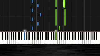 Sia  Chandelier  Piano Tutorial by PlutaX  Synthesia [upl. by Liebermann]