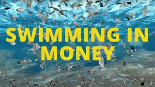 Swimming in Money  Subliminal Affirmations for Wealth Abundance Success  LOA Deep Sleep Program [upl. by Monroy]