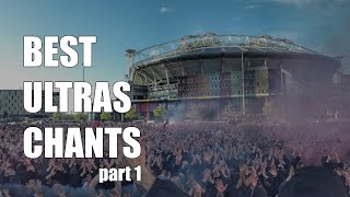 WORLDS BEST ULTRAS CHANTS With Lyrics amp Translation ENFRES Part 1 [upl. by Aissac]