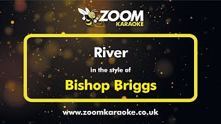 Bishop Briggs  River  Karaoke Version from Zoom Karaoke [upl. by Standush]