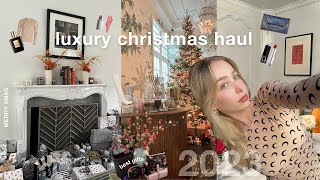 luxury christmas haul  what I got for christmas 2023 [upl. by Anoik]