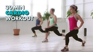 30Minute Cardio  The CafeMom Studios Workout [upl. by Viki]