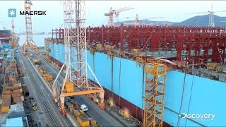 Maersk  Building the TripleE Timelapse [upl. by Hailey922]