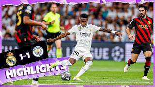 HIGHLIGHTS  Real Madrid 11 Manchester City  UEFA Champions League [upl. by Urbanus]