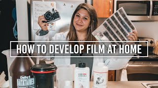 How to Develop Black and White Film at Home [upl. by Htilil]